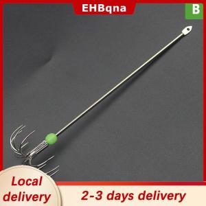 [COD]  HOT SALE Ship within 24 hours Stainless Steel Double Layers Umbrella Hook Squid Octopus Fishing Jig Hooks