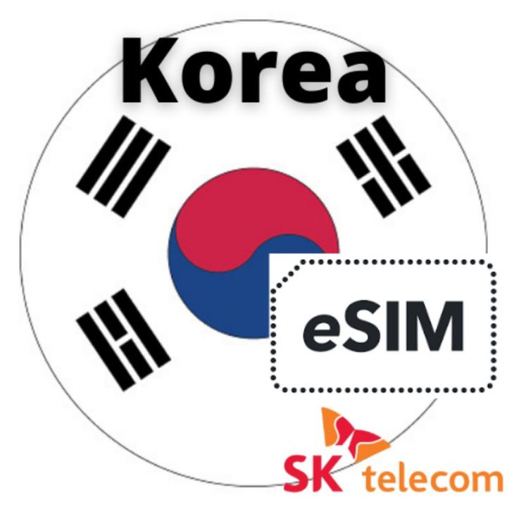 Korea Travel Sim Card Unlimited Data🇰🇷。(eSIM) Lazada