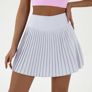 SALUDMOVE 2in1 Pleated Skirts for Fitness Sports Tennis Golf Badminton Running Gym Active DQ8110