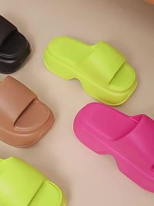 [Free Shipping] Lidani Fashionable Thick-Soled Womens Summer Outdoor Sandals New Beach Shoes with Height-Increasing Heel