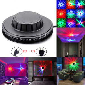 Angella LED Stage Light Disco Sunflower Effect Lamp 8W Mini Led Flash DJ KTV Home Bar Party Lights": concise, clear, and easy to understand}