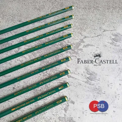 Pensil Faber Castell HB B 2B 3B 4B 5B 6B 7B 8B