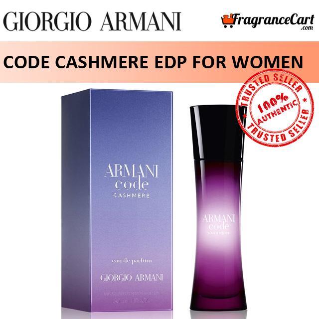 Giorgio Armani Code Cashmere EDP for Women 30ml Eau de Parfum Purple Brand New 100 Authentic Perfume Fragrance Lazada Singapore