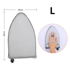Mini Hand-Held Ironing Board Pad Sleeve Heat Resistant Glove For Clothes Garment Steamer Iron Table Rack Holder