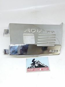 Cover engine / tutup pelindung bawah mesin ADV 160 model kotak chrom