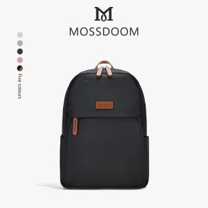MOSSDOOM Womens Bag Fashion Casual Men Zip Water Proof 14 Inch Backpack Women 15 Inch School Bag With Large Capacity