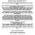 PANGKAT PDUK PDUB LURAH TERBARU LATAR BORDIR TIMBUL. 