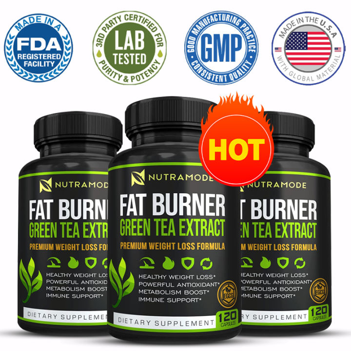 Advanced green tea extract fat burner supplements EGCG natural appetite