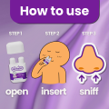 Zenhaler Anxiety Relief – Dual Nasal Inhaler - Double Hole | for Instant Calm & Relaxation. 