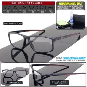 Frame Kacamata Minus Sporty Plastik Kualitas Optik