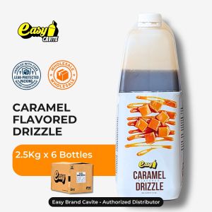 Easy Brand Caramel Drizzle Syrup 15kg - Base for Milk Tea Coffee Frappe & Shake [Wholesale]