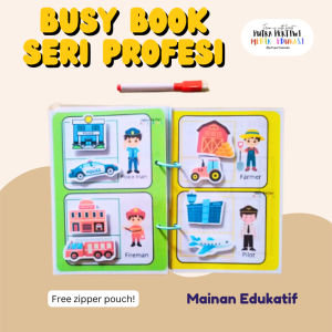 Busy Book Seri Profesi / Pekerjaan 14 Halaman