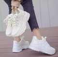 50 an Store - Sepatu Wanita Sneakers Hitam & Putih Letter A B C Terlarisss. 