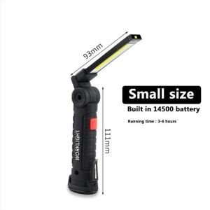DIDI COB Work Light Rechargeable LED Emergency Flashlight Waterproof Magnetic Torchlight Lampu Suluh lampu kerja bengkel