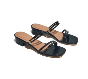 Sandal Heels Wanita Hak 3 Cm Model Tali Warna Cream