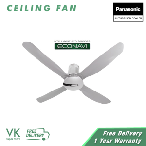 PANASONIC CEILING FAN ECONAVI 4-BLADE F-M14HW (56 INCH)