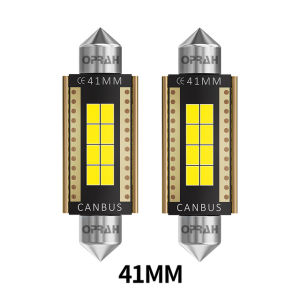 ✅โอปราห์2ชิ้นสว่างมาก1800 Lumens ชิปเซ็ต3020EMC C An BUS ข้อผิดพลาดฟรีหลอดไฟ Led สำหรับภายในรถไฟป้ายทะเบียนโดมแผนที่ประตูมารยาท31มิลลิเมตรพู่ห้อย De3175 6428 Super Bright สีขาว8000พัน12โวลต์36มิลลิเมตร39มิลลิเมตร41MM 【คลังสินค้าพร้อม】