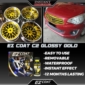 Gold Chrome Colour Paint (EZ Coat Glossy Gold)