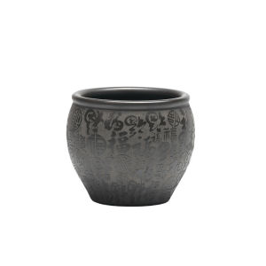 宜兴紫砂原矿石黄手工百福杯主人杯批发一件代发小喝水品茗杯