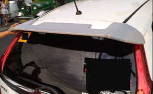 SPOILER HONDA JAZZ GK MUGEN TYPE FLAT BLACK COATED / PAINT FINISHED