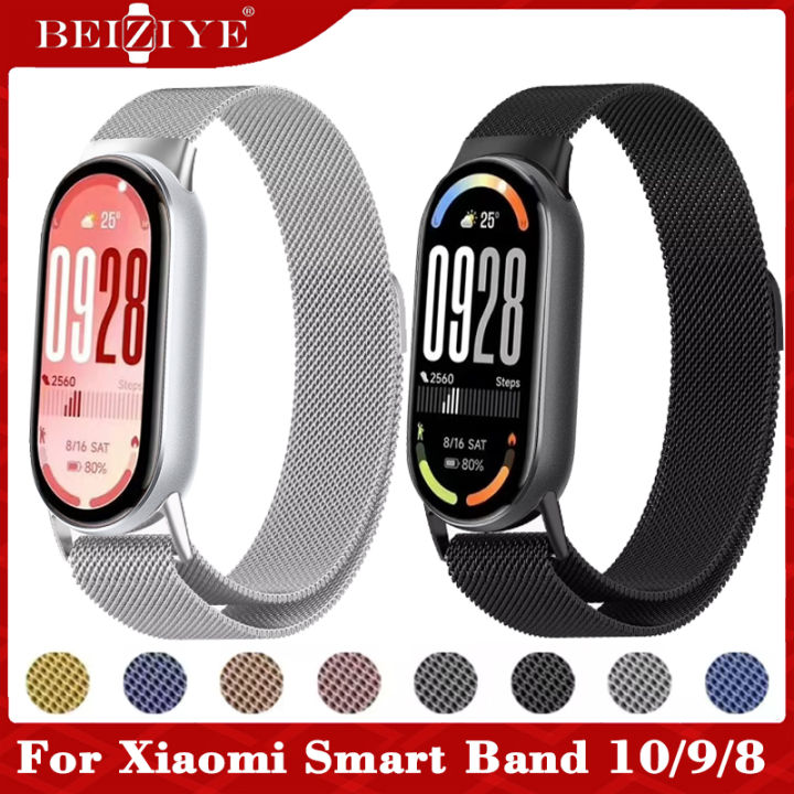 Stainless Steel Strap for Xiaomi Smart Band 10 Strap Smart Watch