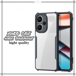 Case OPPO A3X A3 NFC Xundd Armor Fusion Transparant Acrilic Premium Softcase