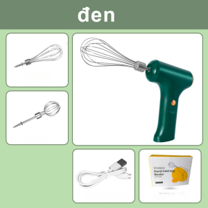 Máy Đánh Trứng Cầm Tay Máy Đánh Sữa Bột Máy Đánh Nhỏ Gọn Tiện Dụng