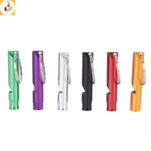 EOY Metal Whistle Pendant With Keychain For Survival Emergency Mini Size Whistles