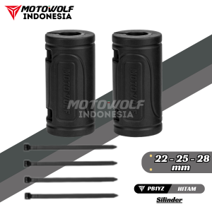 Motowolf PB1 Crashbar Bumper Motorcycle Block Protective Guard Silicone Protektor