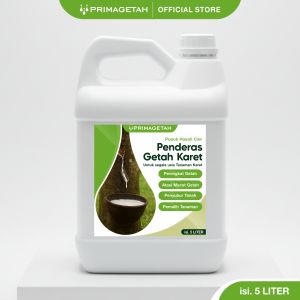 Primagetah 5L Penderas Getah Karet Tingkatkan Produksi & Sehatkan Tanaman dengan POC Organik