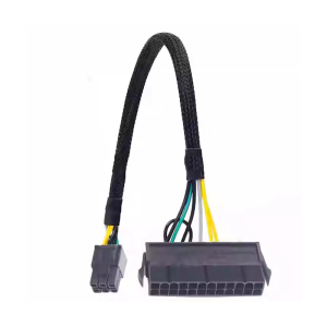 Chịu lực cao 24Pin để 6pin Cáp chuyển đổi cho 3650 3040 7040 Bo mạch chủ Cáp chuyển đổi nguồn điện chuyển đổi dây