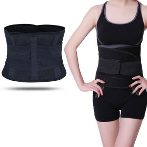 Waist Trainer Body Shaper Back Support Belt for Women and Men Slimming Tummy Control Strap Double Compression Corset