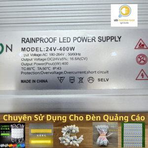 Nguồn Ngoài Trời 24V 16.6A - 400w Bộ Đổi Nguồn 220v qua 24v