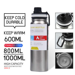 800ml/1 Liter Tumbler for hot and cold thumblers for kids Adult thermos hot water 24 hrs vacuum flask Double Wall Vacuum Insulated 304 Stainless Steel water bottle Drink Bottles