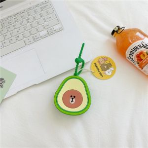 LINE FRIENDS Genuine Brown Bear Messenger Bag Cartoon Childrens Bag Girl Cute Summer New Coin Purse 【MAY】