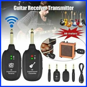 COD KEEP MOTION 2.4G Wireless System Gitar Transmitter Receiver - A8 / Wireless Untuk Gitar / Wireless Gitar Elektrik / Pick Up Gitar Elektrik / Sambungan Gitar Listrik / Wireless Guitar Transmitter / Transmitter Receiver Gitar