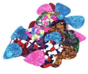 ราคา 1 บาทล๊อตสุดท้าย-ปิคกีตาร์ Alice  pick โปรโมชั่นอลิซกีตาร์ Scrub ABS กีตาร์ไฟฟ้ากีตาร์โปร่ง PICK