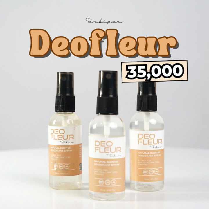 Deo Fleur - Deodorant Spray by Terbinar Deofleur