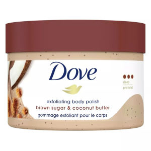 Dove Body ScrubLasting Hydration Natural Whitening Deep Cleansing Refreshing Exfoliating Scrub