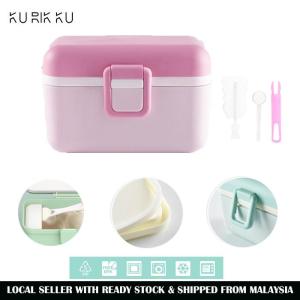 1300ml Portable Milk Powder Container Airtight Storage Baby Food Milk Box Food Storage 婴儿奶粉盒便携外出分装格大容量