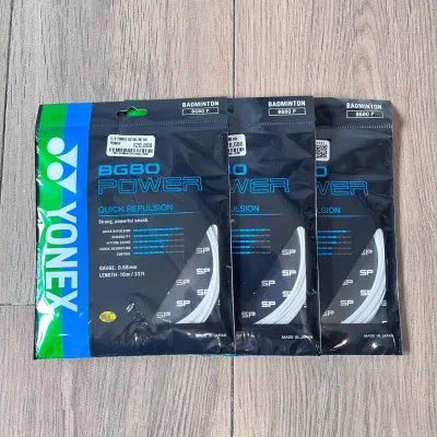 Senar Badminton YONEX BG 80/ 80 POWER(Badminton String BG 80/ 80 POWER)