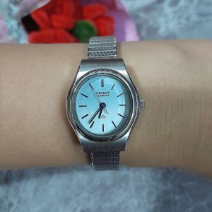 Đồng hồ nữ ORIENT dây chun sang trọng second hand si nhật- đã qua sử dụng