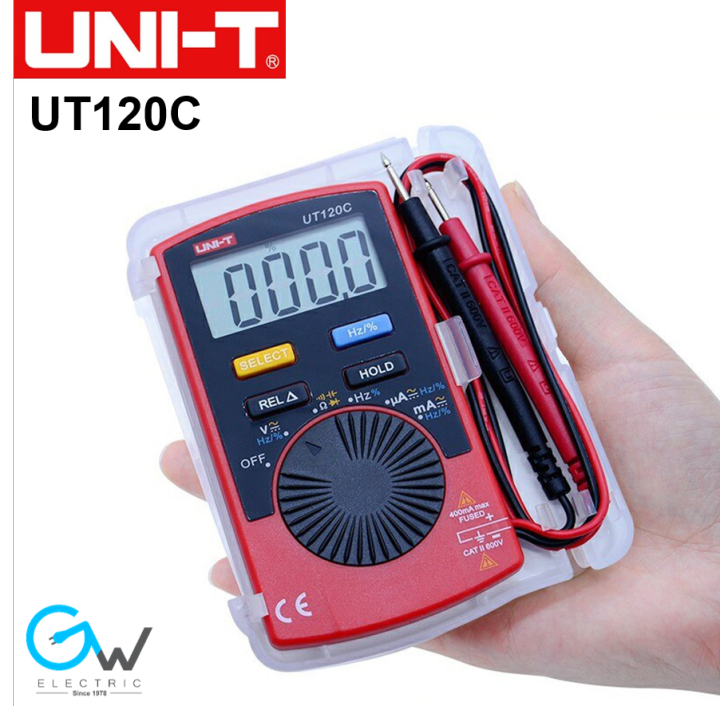 Unit Multimeter Auto Rage UNI-T UT120C Pocket Size Digital Multimeter Auto Range Tester DC / AC ...