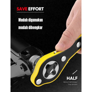 Kunci pas dongkrak kunci Dongkrak Mobil Universal Ratchet Wrench/Putaran Dongkrak mobil universal untuk model jembatan /Kunci Pas Dongkrak Mobil/Kunci Domn Universal