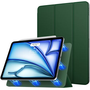 TiMOVO Case for iPad Air 11 Inch M2 Case 2024 iPad Air 6th/5th/4th Generation Case (2024/2022/2020) Trifold Stand Cover Support Apple Pencil Pro/2nd/USB-C Tablet Protective Cover