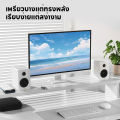 EDIFIER M60 ลำโพงเดสก์ท็อป Bluetooth V5.3 ขนาดกะทัดรัด ได้รับการรับรอง Hi-Res Audio Wireless รองรับ LDAC รองรับการเชื่อมต่อ USB-C และ AUX. 