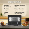 SENZ SZ-SOV2520 Portable All-in-One Combi 25L Oven- Steam, Bake / Grill / Air Fry, Steam + Grill. 