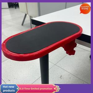 Graceful Computer Arm Rest For Desk Adjustable Ergonomic Wrist Rest Support For Keyboard Armrest Extender Rotating Mouse Pad Holder