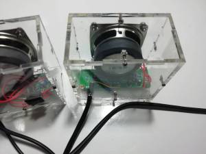 DIY ลําโพงขยายเสียงอิเล็กทรอนิกส์ ขนาดเล็ก 3w+3w jack 3.5mm