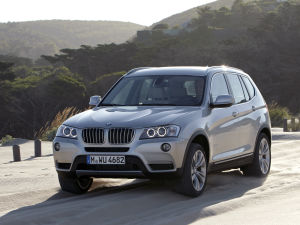 BMW X3 F25 Head Lamp Light Lens Cover 2011 2012 2013